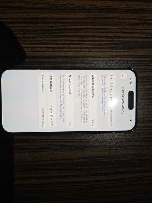 Telefon  IPHONE 15  /128 G