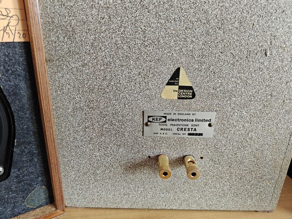 Kef cresta 1968  ( schimb )  boxe legendare , Ls3/5 rogers