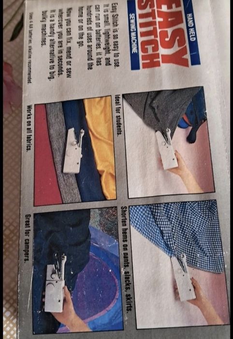 Vind mașină de cusut pe baterii