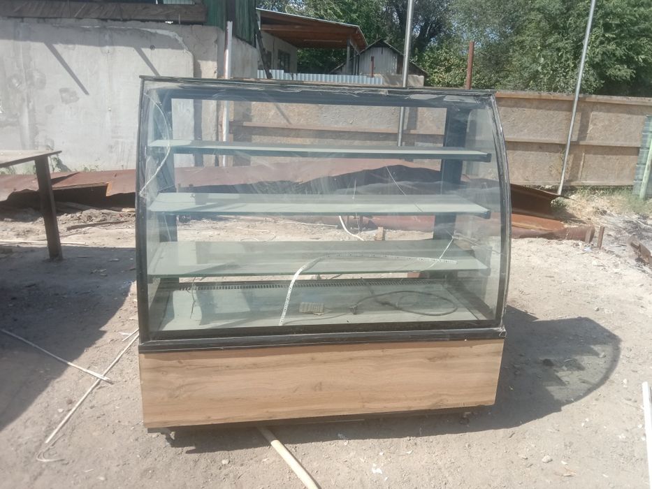 Холодильник витражный