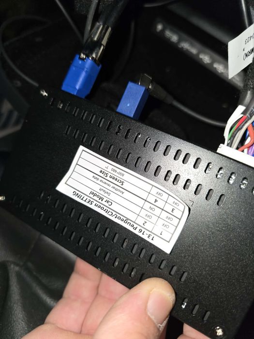 CarPlay и Android Auto модул за Peugeot и Citroen SMEG