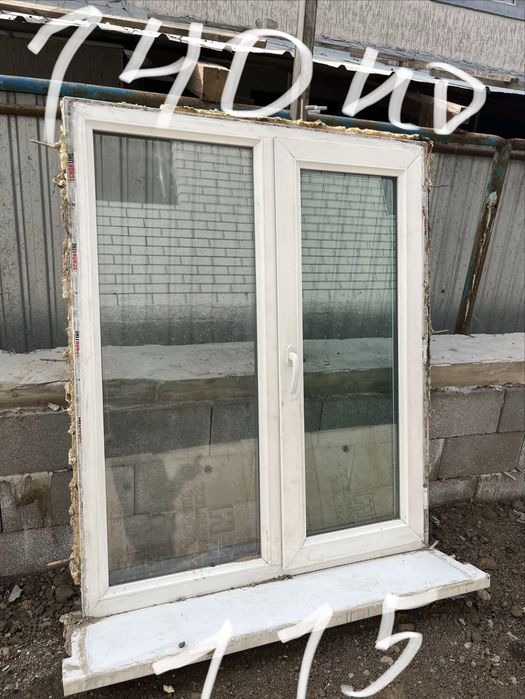 Продам бэушные пластиковые окна