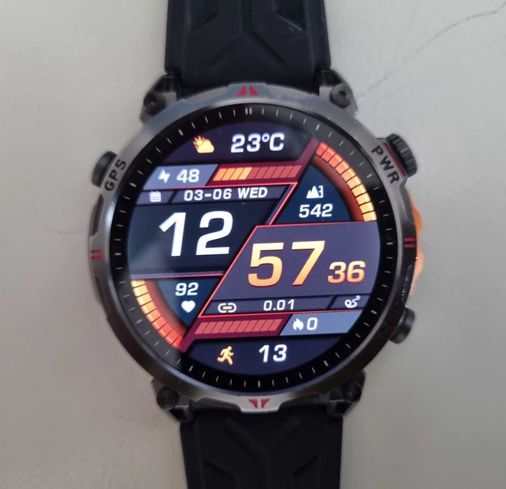 GPS Смарт часовник KC93 с амулет дисплей 1.56 инча