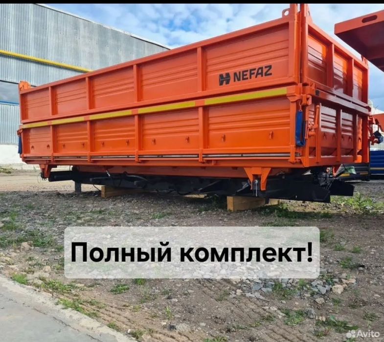 Новые самосвальные кузова NEFAZ