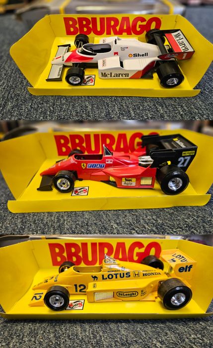Machete Metal Bburago 1:24 Formula 1 F1 Made in Italy