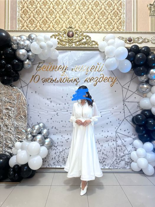 продаю белое платье