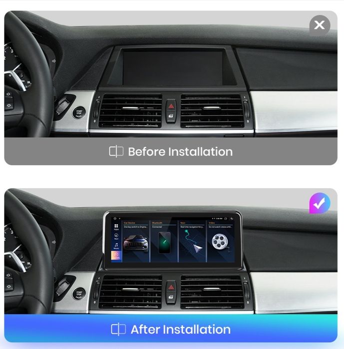 Navigatie Android dedicata BMW X5 E70/ X6 E71 CCC, CIC (2007-2014)