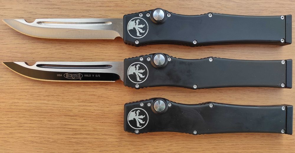 Автоматичен нож  Halo 5/ droppoint /