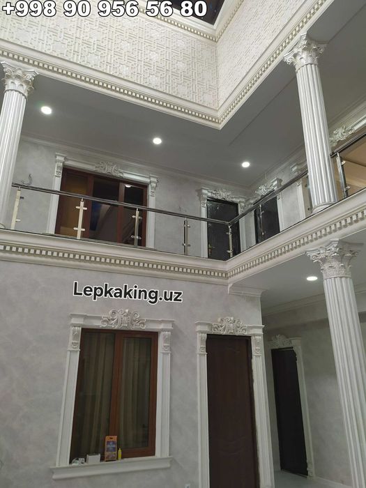 Лепка Лепнина Фибробетон Фасад Декор Фальшпол Пенопласт Завода 1- рука