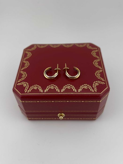Серьги Cartier Trinity