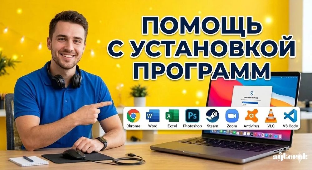 Программист | Айтишник | IT Услуги | Установка Office, AutoCAD, 3D Max