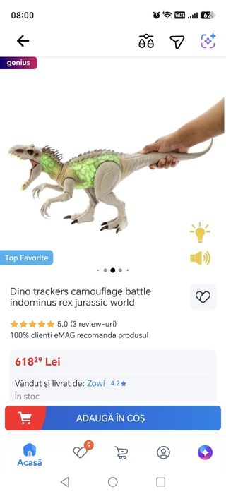 Dino trackers camouflage battle indominus rex jurassic world