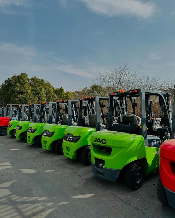 JAC Электрический Вилочный Погрузчик Авто Кара 2 тонный