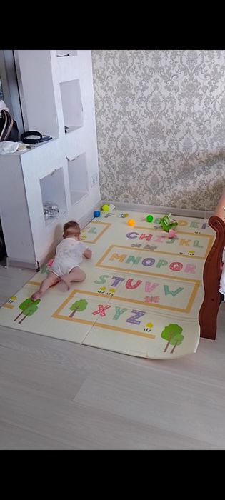 Коврик детский двусторонний