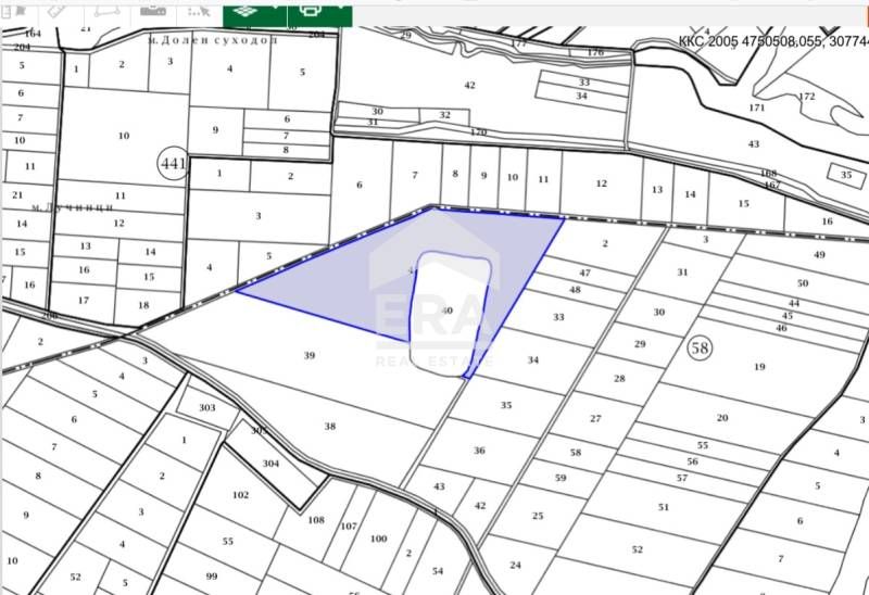 ЕКСКЛУЗИВНО! ЕРА ТЕРА продава парцел с площ 35 365 кв.м. в землището н