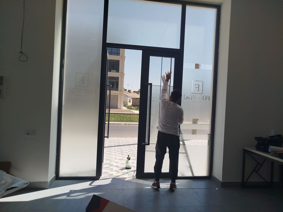 Матовый пленка туманка matoviy Tumanka для окан качественно не дорого