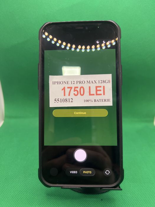 Iphone 12 Pro Max 128GB baterie 100% Lazar Amanet Crangasi 55108