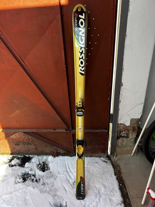 Schiuri Rossignol Comp Junior 150 cm cu legături + bețe