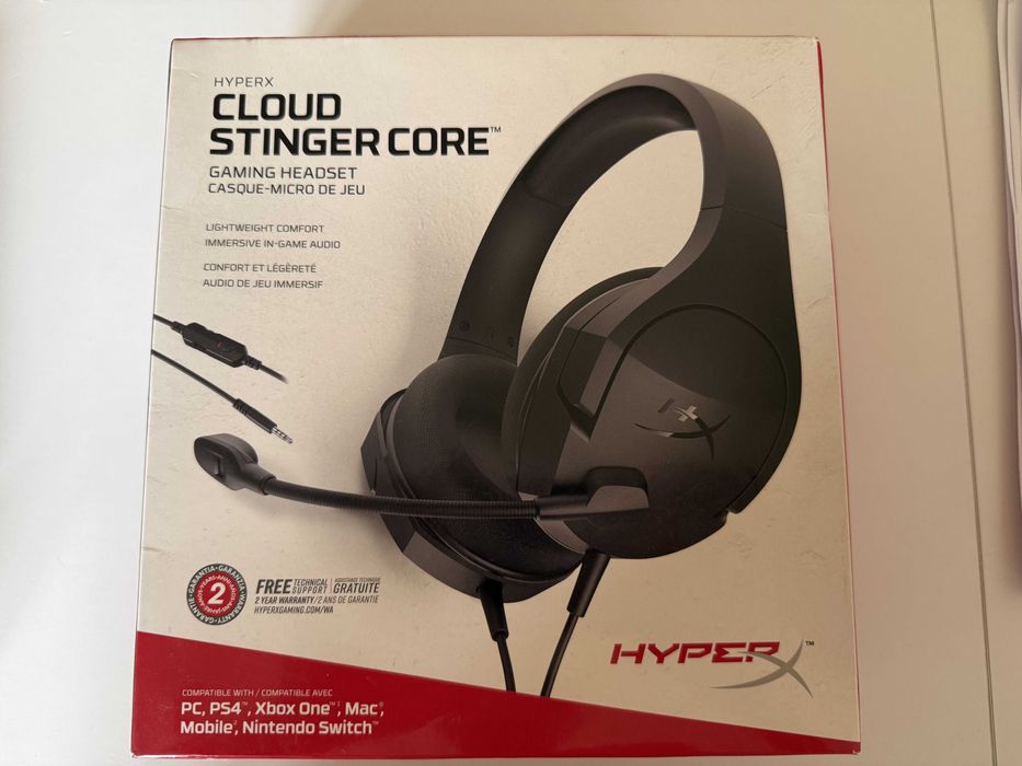 Слушалки Gaming HyperX Stinger Core PC (HX-HSCSC2-BK/WW)