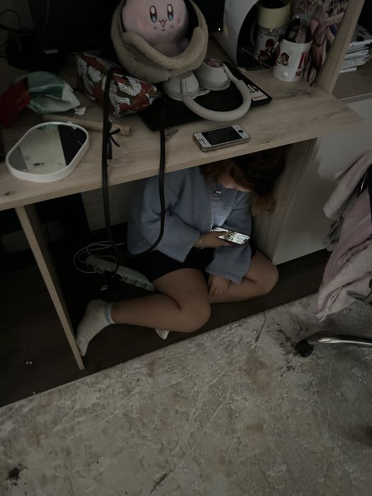 Использованые чёрные носки