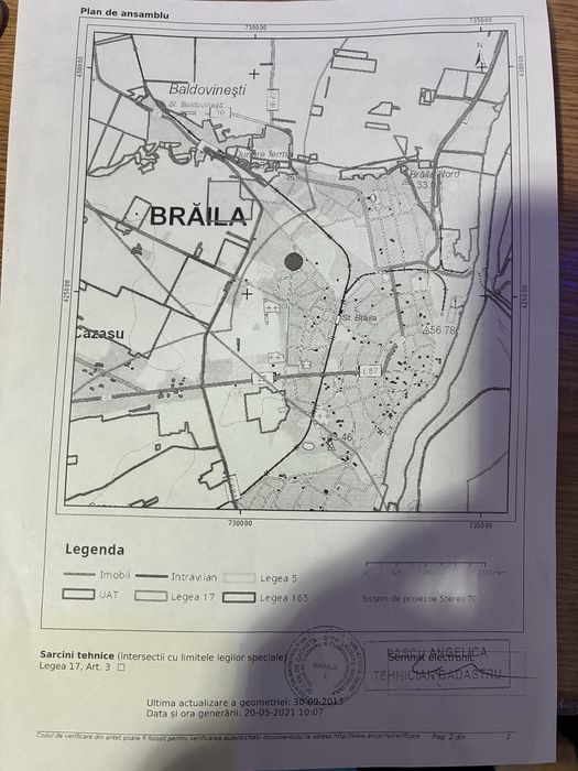 TEREN  intravilan 464mp