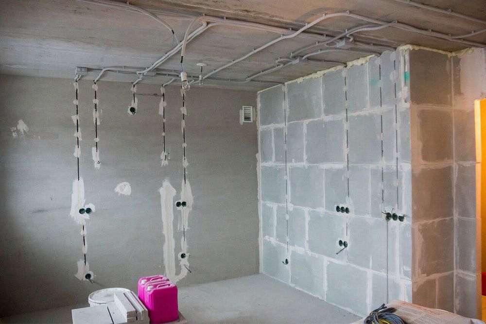 Электрик монтаж жұмыстары