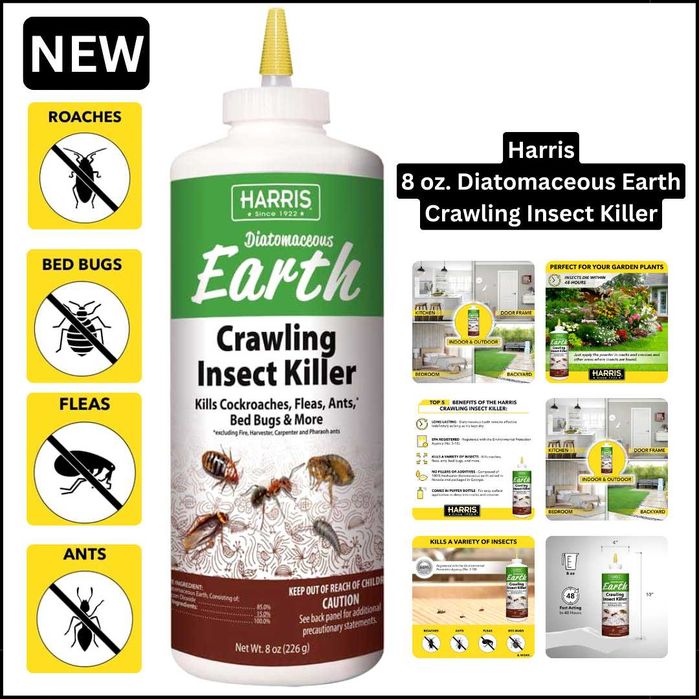 Средство от клопов НОВИНКА экологический от Harris Bed Bug Killer