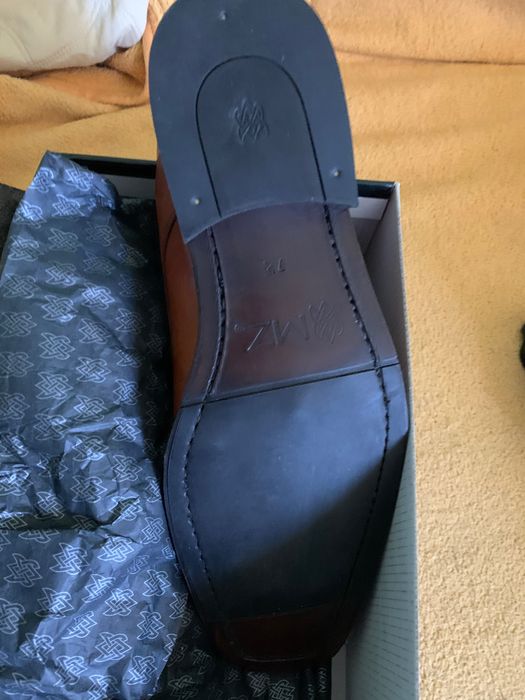 Испански мъжки обувки естествена кожа