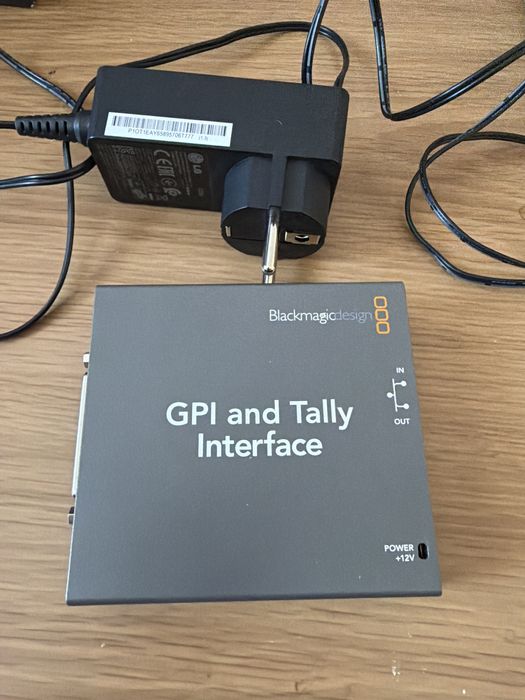 Blackmagic Design GPI and Tally Interface