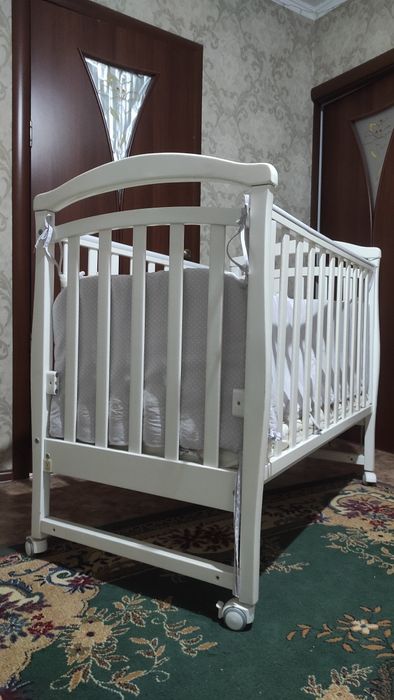 Срочно продам кроватку-манеж! + Подарок!!!