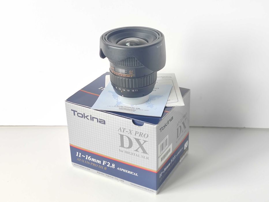 Обектив Tokina 11~16 mm AT-X 116 PRO DX II / F 2.8 / Aspherical / Crop Frame for Nikon