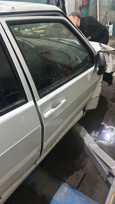 Ваз 2114 белая, чипованная