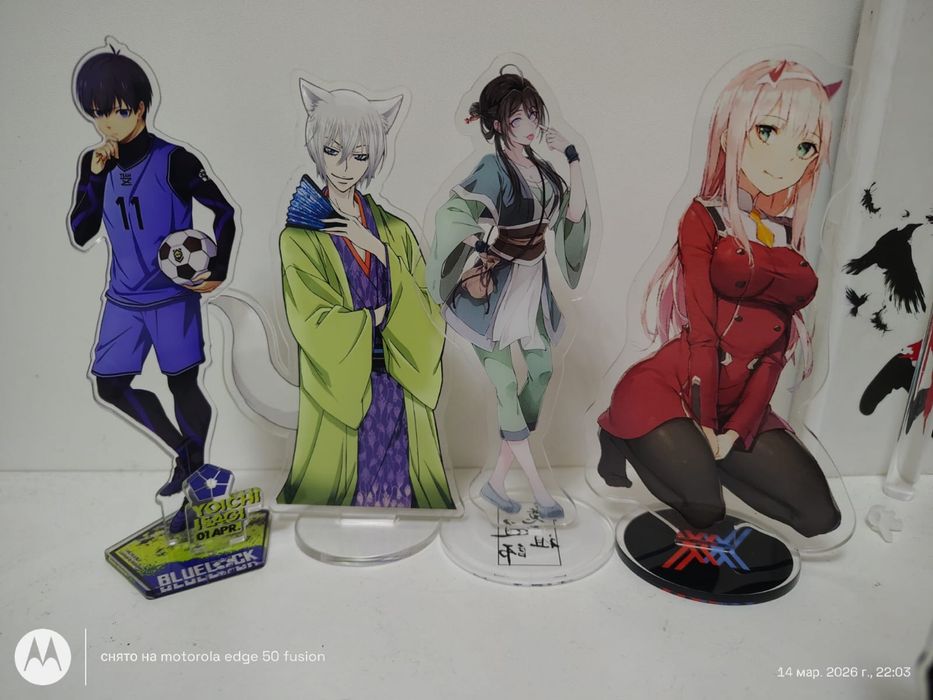 Фигурки из различных аниме, 2д и 3д фигурки