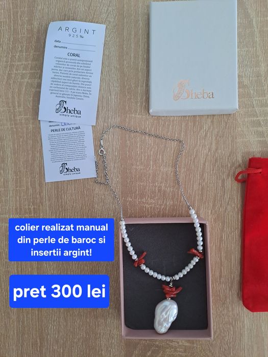 Colier perle de cultura