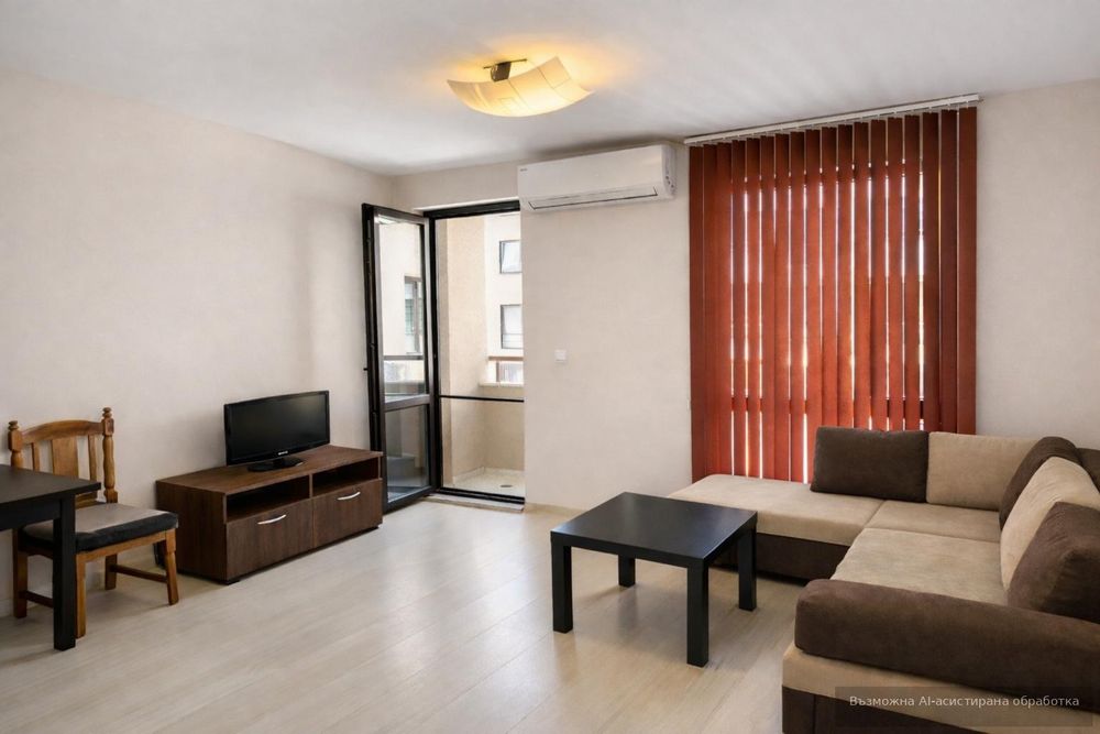 Двустаен апартамент под наем в жк. Тракия