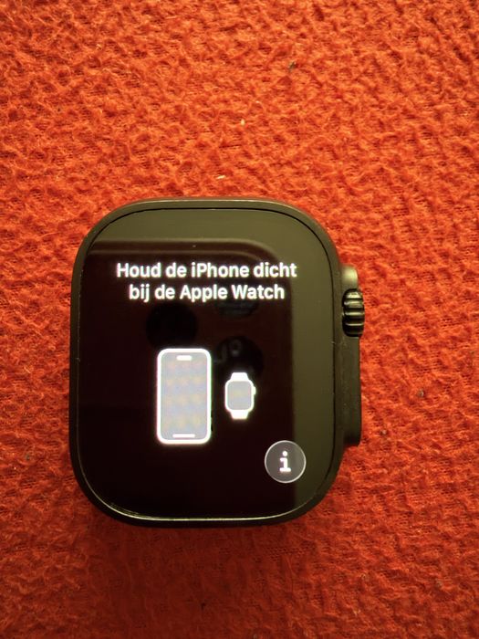 Apple Watch Ultra 3, GPS + Cellular, Carcasa Black Titanium 49mm, Black Ocean Band