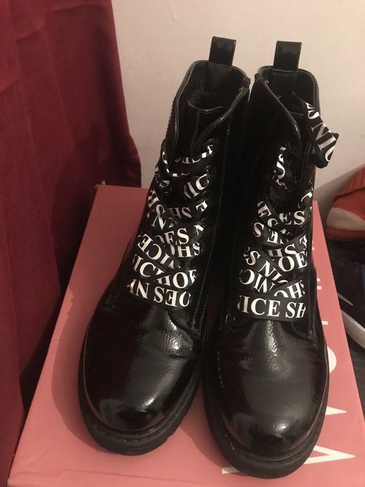 Дамски лачени боти Tendenz 37 номер