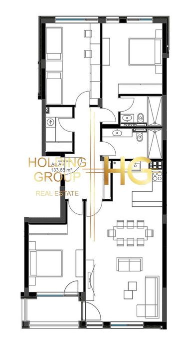 Продава се Четиристаен апартамент в Варна, м-т Св. Никола - 153 кв.м за 2099 €/кв.м - Снимка #1