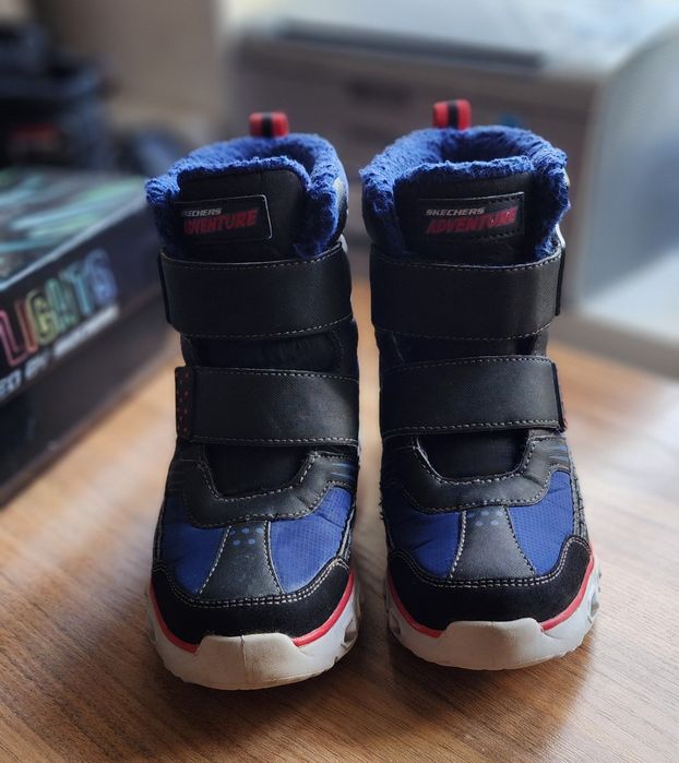 Сапоги Skechers теплые