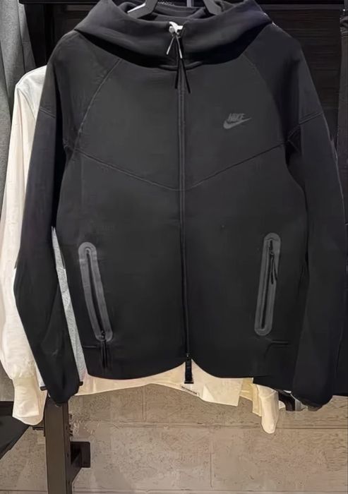 тич флис черная кофта