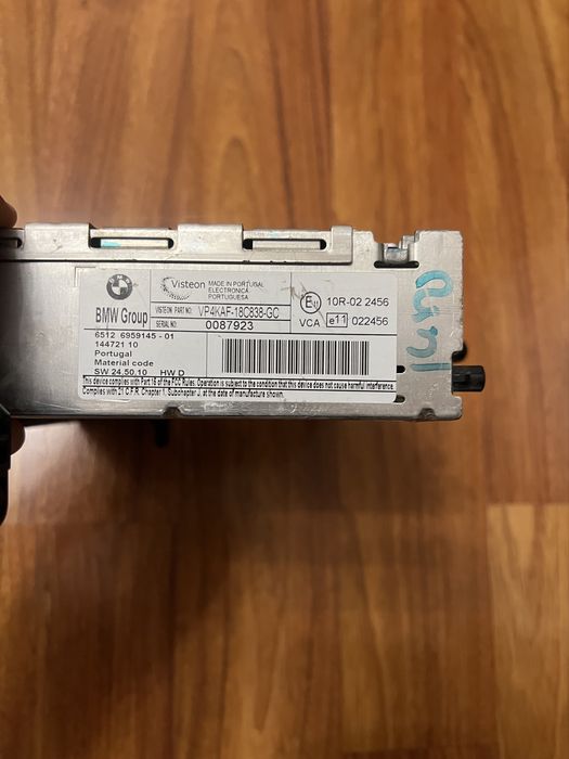 Radio Cd-player BMW - VP4KAF-18c838-GC pentru piese