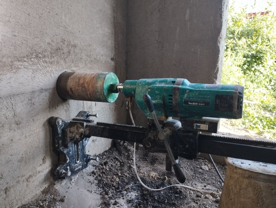 Алмазное бурение, алмазное сверление