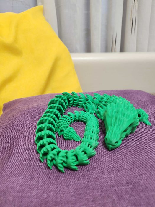 Дракон гъвкав, 3D принт, Flexi 50см, PLA