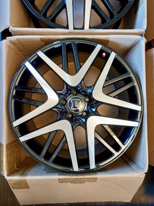 Диски чёрные кованые “BRABUS” R20 (Mercedes-Benz) ГЕРМАНИЯ! Цена-1диск
