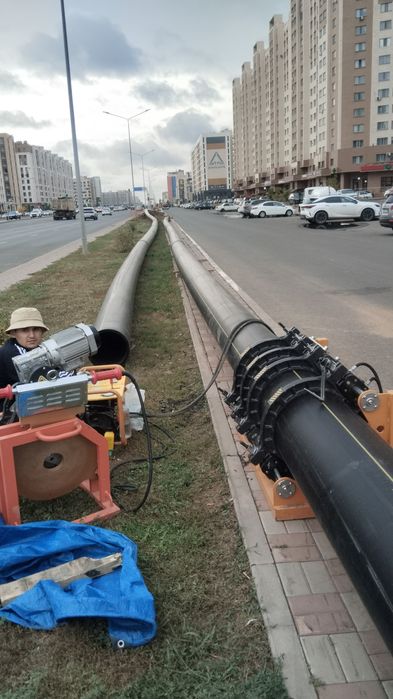 Сварка ПНД труб от 63 мм до 400 мм