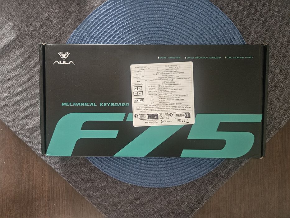 Tastatura gaming wireless mecanica Aula F75