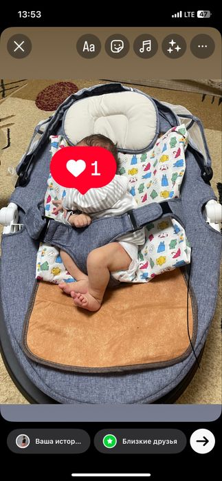 Электрошезлонг- спасение для мам