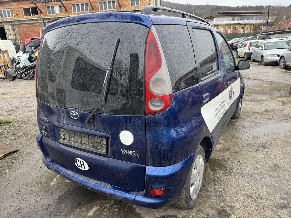 Toyota Yaris Verso 1.3i 16v 86hp AT 2001г На Части