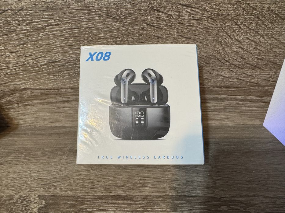 Casti Wireless X08 True Wireless EarBuds, Rose Gold