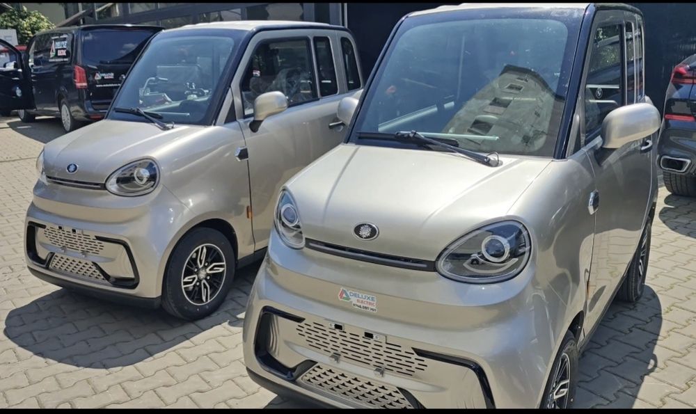 Masina Electrica Fara Permis NIEVE Q-EN de la KUBA, 25km/h, Fara Permis ! Noua 2026